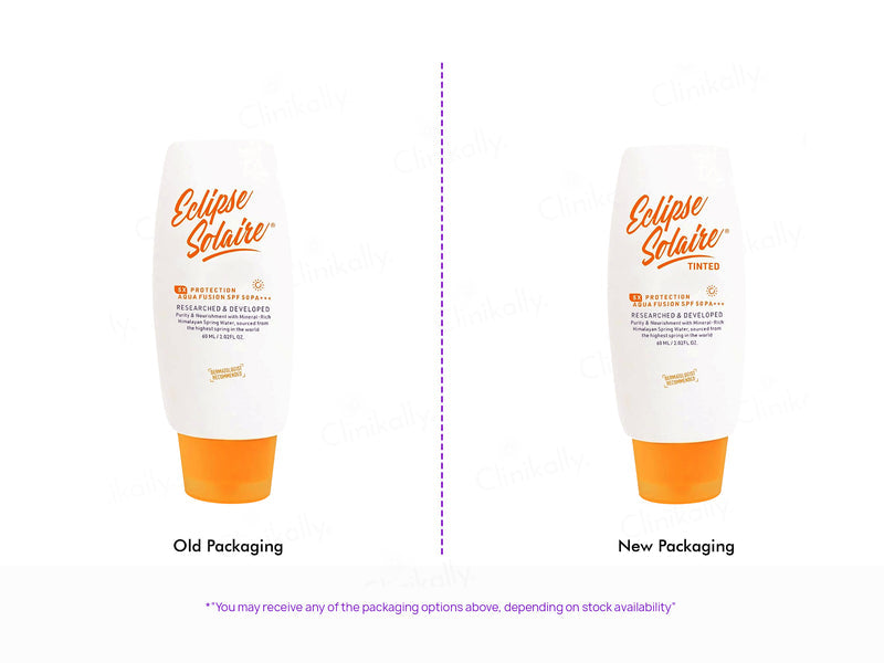 Yuderma Eclipse Solaire Tinted Aqua Fusion Sunscreen SPF 50 PA+++