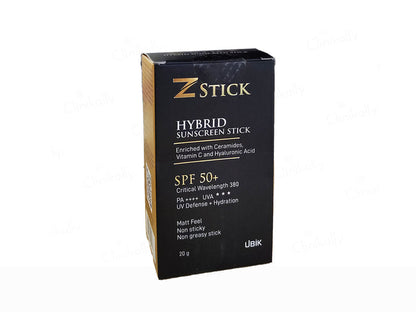 Z STICK  HYBRID SUNSCREEN  STICK 50+  20G
