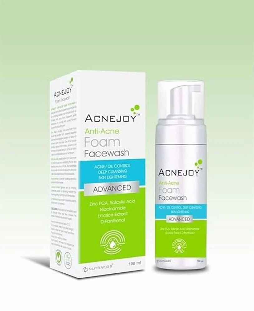 Acnejoy Anti-Acne Foam Face Wash 100ml