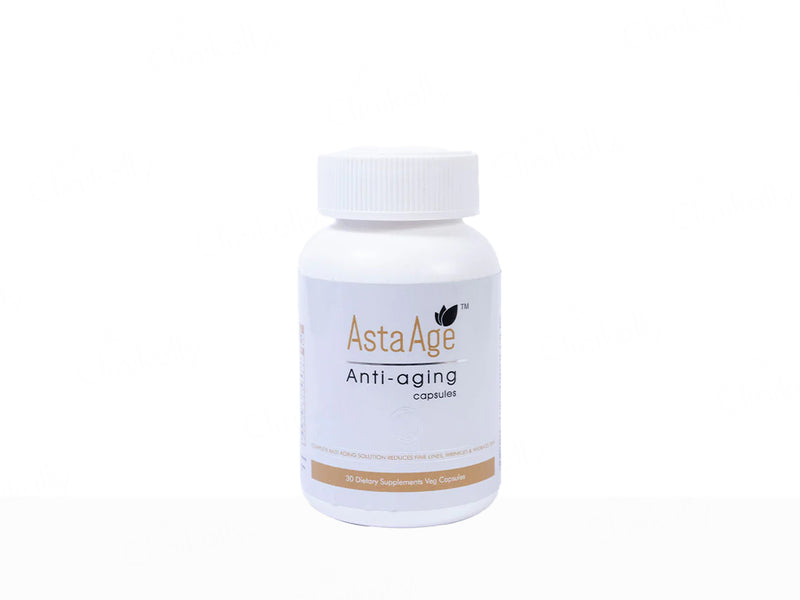 Asta Age Anti-Aging Dietary Supplement Veg Capsule