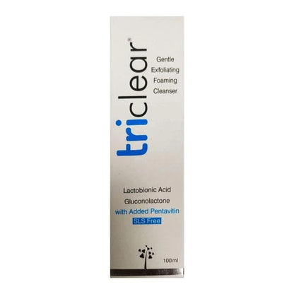 Triclear Gentle Exfoliating Foaming Cleanser - Classic Derma