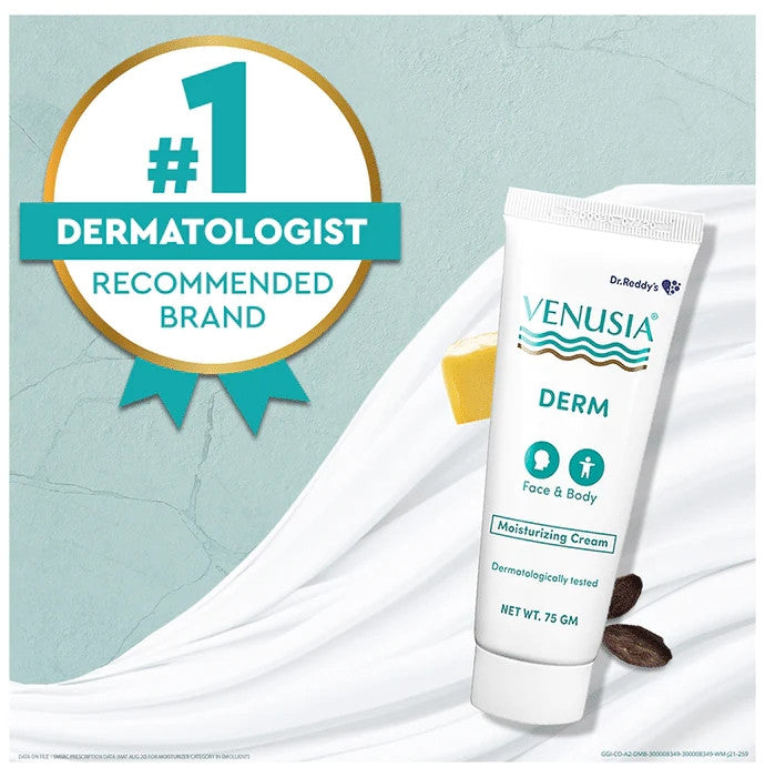 Venusia DERM Moisturizing Cream for Face & Body - Classic Derma