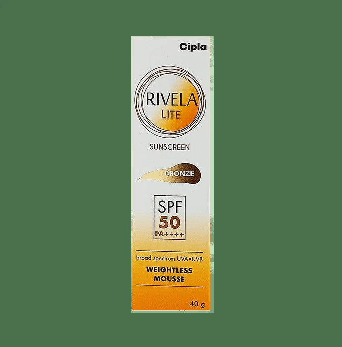 Rivela Lite Sunscreen Bronze SPF 50+ - Classic Derma