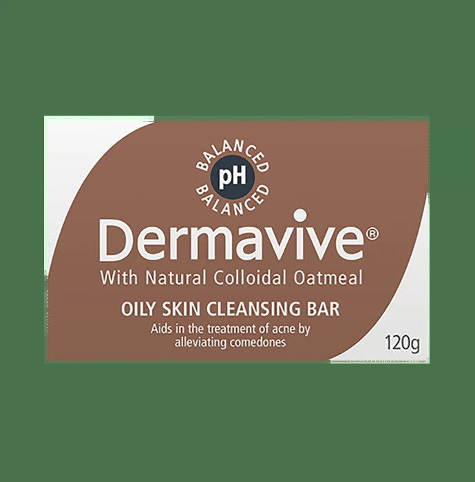 Dermavive Oily Skin Cleansing Bar - Classic Derma