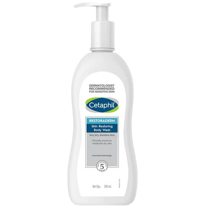 Cetaphil Restoraderm Skin Restoring Body Wash Very Dry, Sensitive Skin - Classic Derma