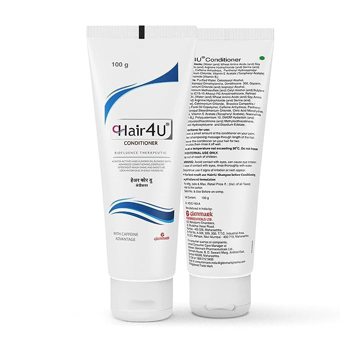 Hair 4U Conditioner with Keratin & Almond Oil - Classic Derma