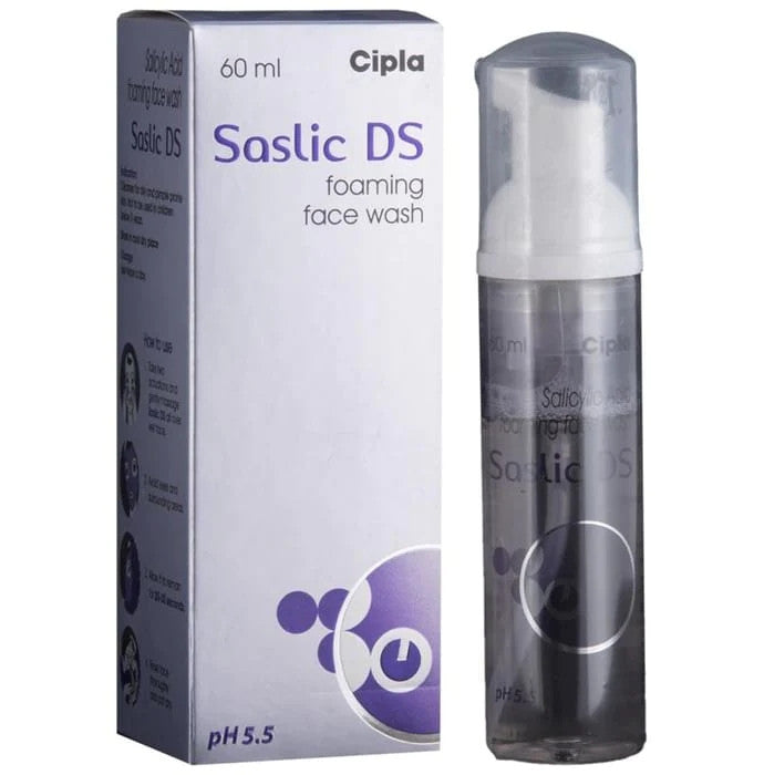 Saslic DS Foaming Face Wash - Classic Derma