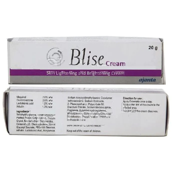 Blise Skin Lightening and Brightening Cream - Classic Derma