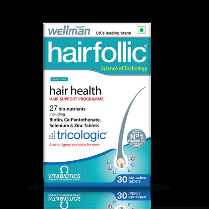 Wellman Hairfollic Tablet - Classic Derma