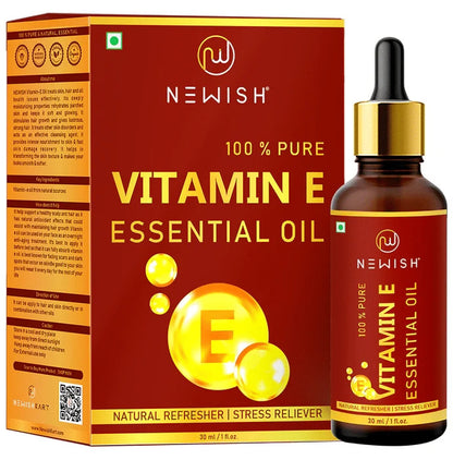 Newish Vitamin E 100% Pure Essential Oil - Classic Derma 