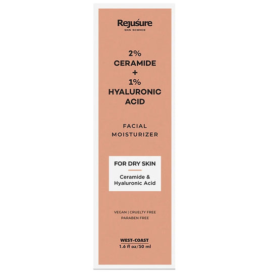 Rejusure 2% Ceramide + 1% Hyaluronic Acid Facial Moisturizer - Classic Derma