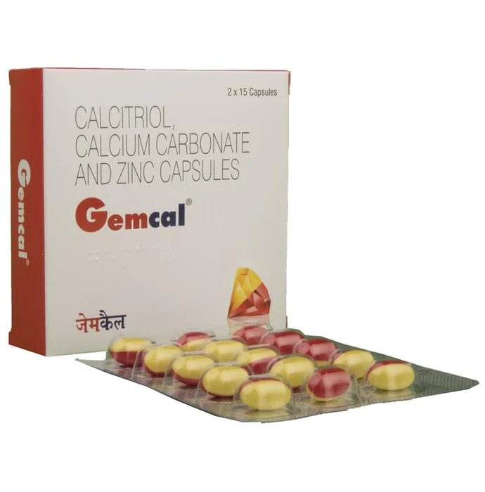 Gemcal Soft Gelatin Capsule - Classic Derma