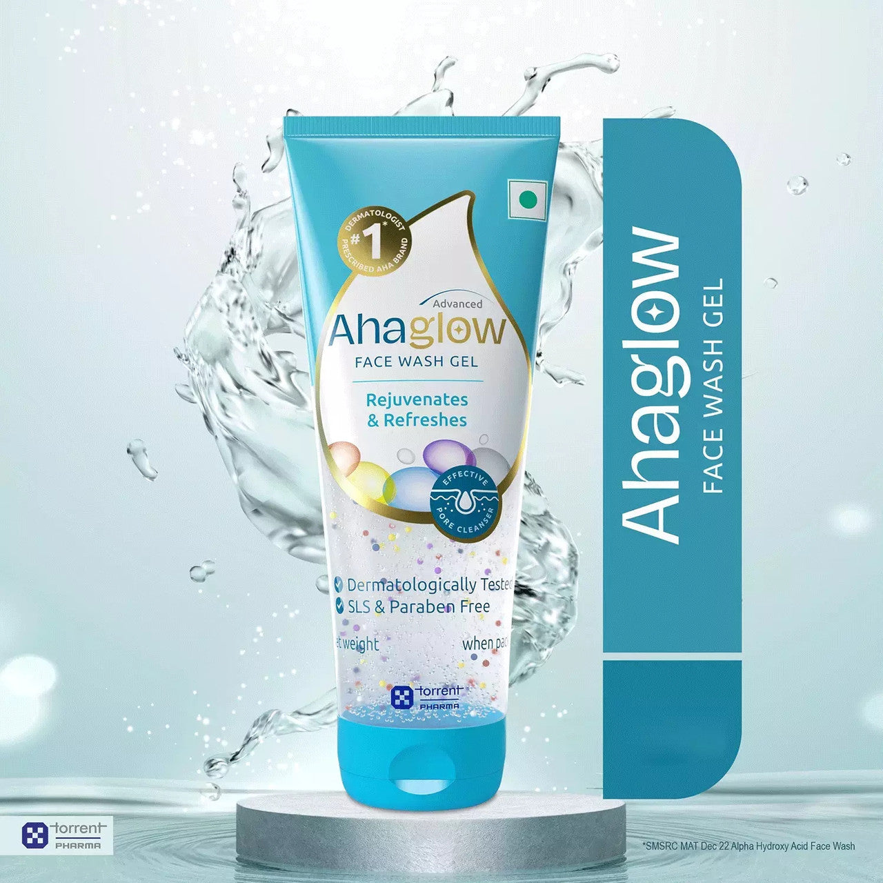 Ahaglow Advanced Skin Rejuvenating Face Wash - Classic Derma