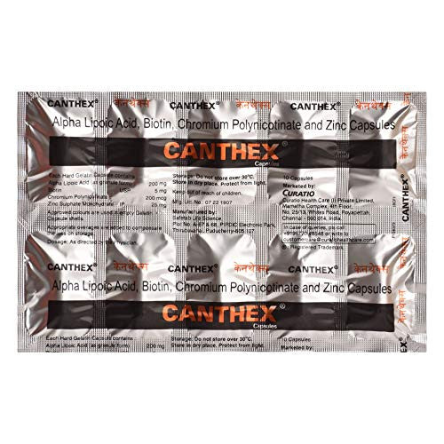 Canthex Capsules 10s - Classic Derma