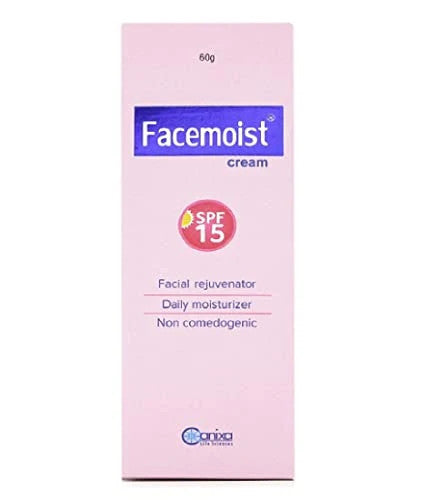 Facemoist Advance SPF 15 Facial Rejuvenator Cream - Classic Derma