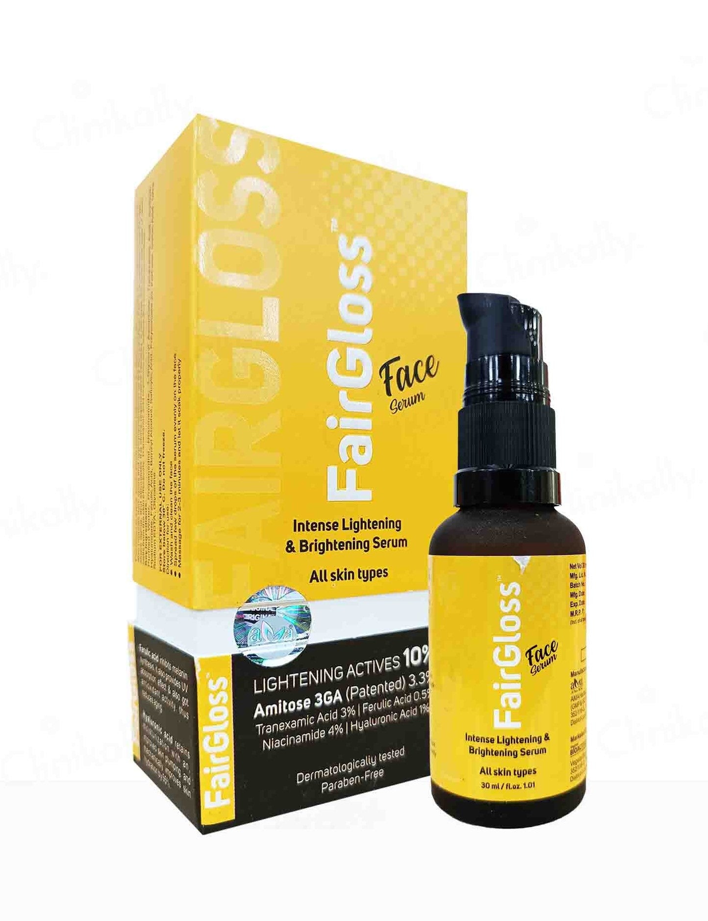 FairGloss Intense Lightening & Brightening Face Serum 15ML