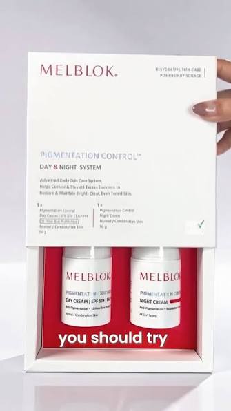 Melblok Pigmentation Control Day & Night System - SPF 50+, PA++++ (100 g)