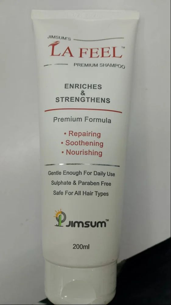 LA FEEL Premium Shampoo, Sulphate & Paraben Free, 200ml - Classic derma