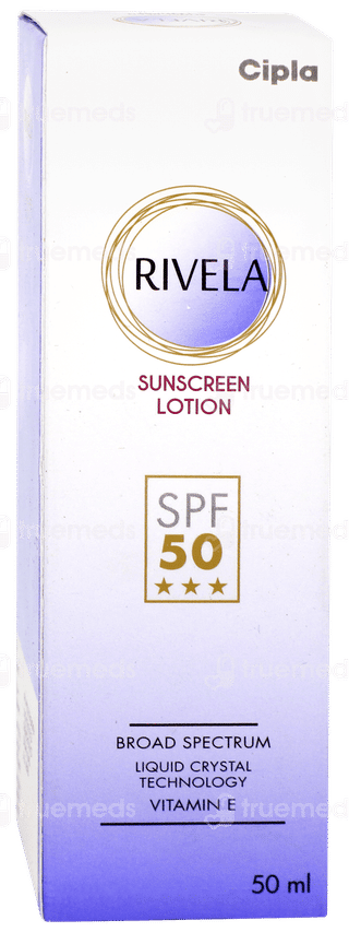 Rivela Sunscreen Lotion SPF 50